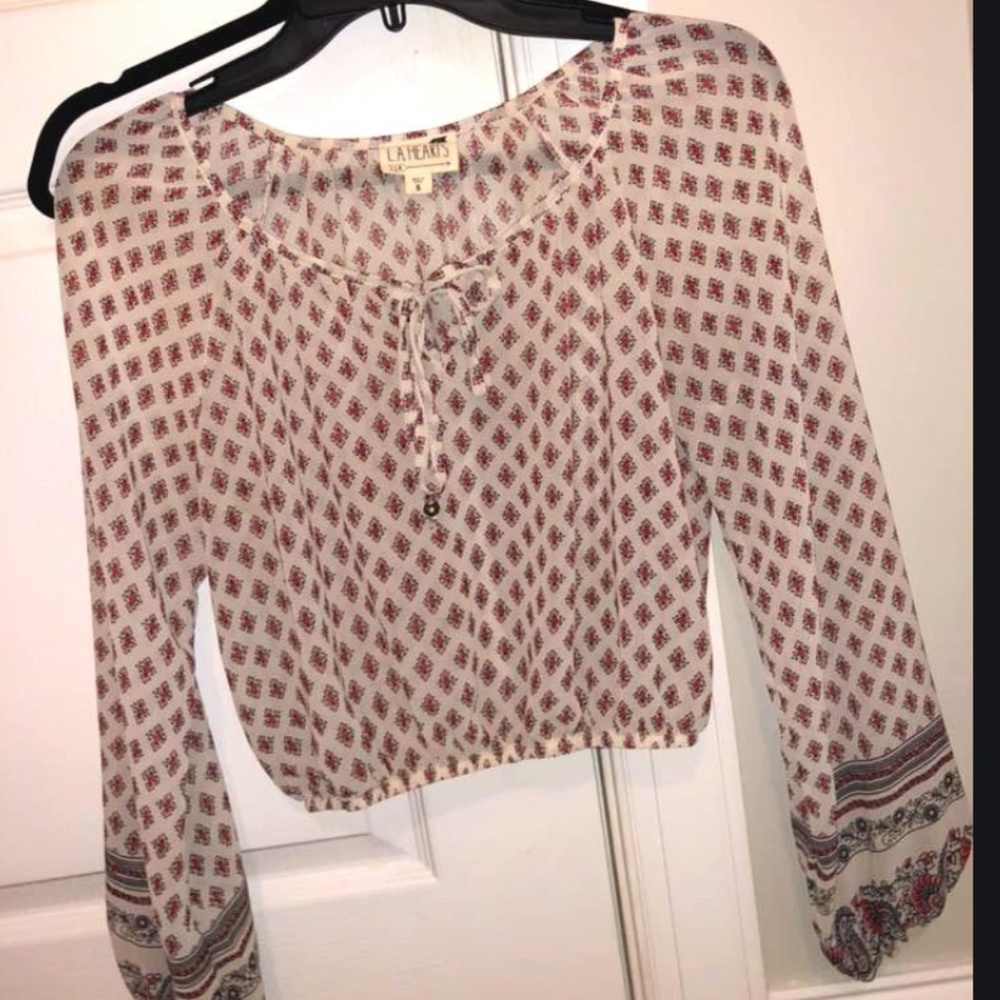LA Hearts Blouse